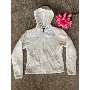 The North Face White Fleece Jacket
